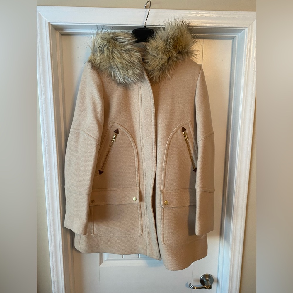 Jcrew Stadium Cloth Coat